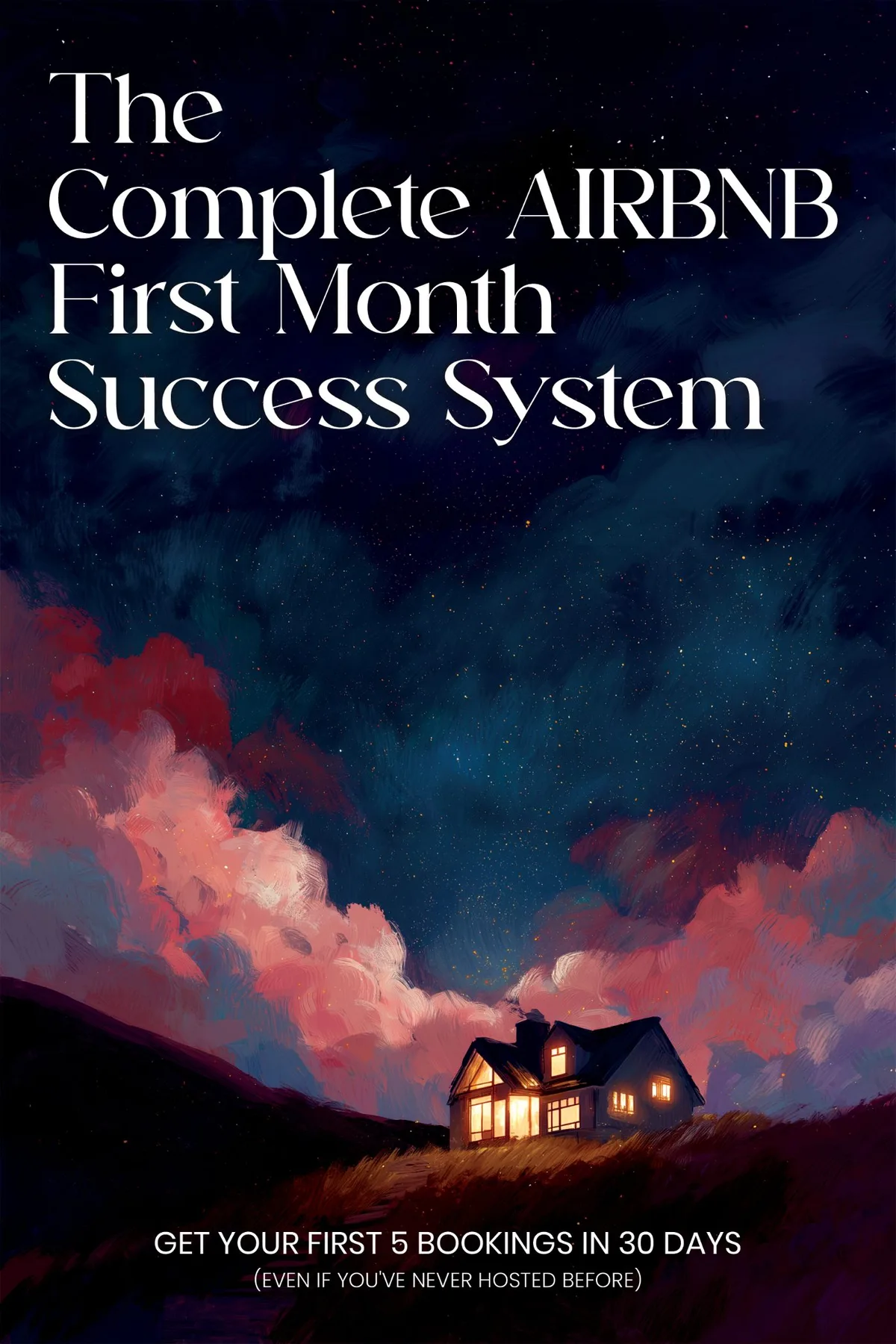 Book cover design sample for a self-published author
