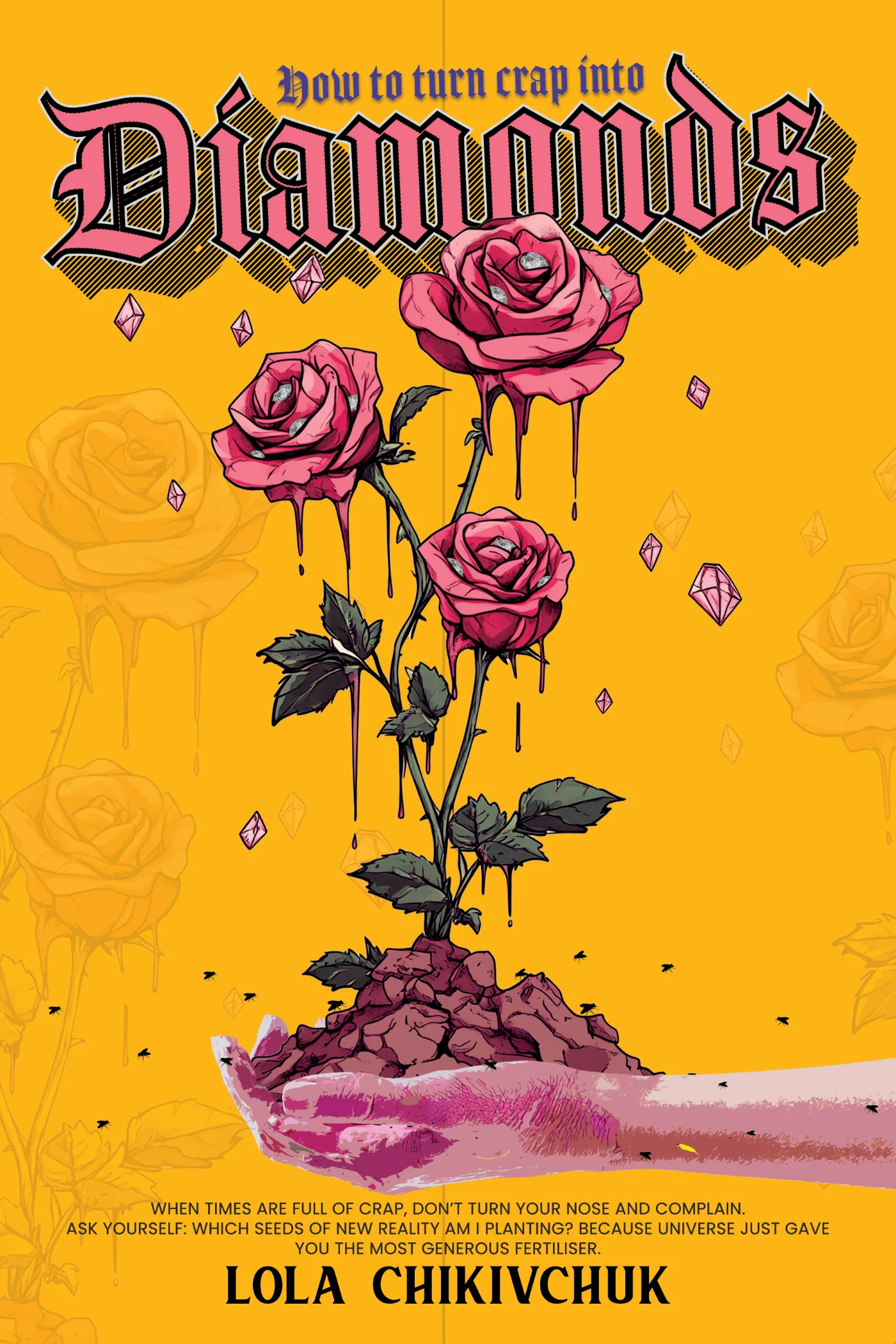 Book cover design sample for a self-published author
