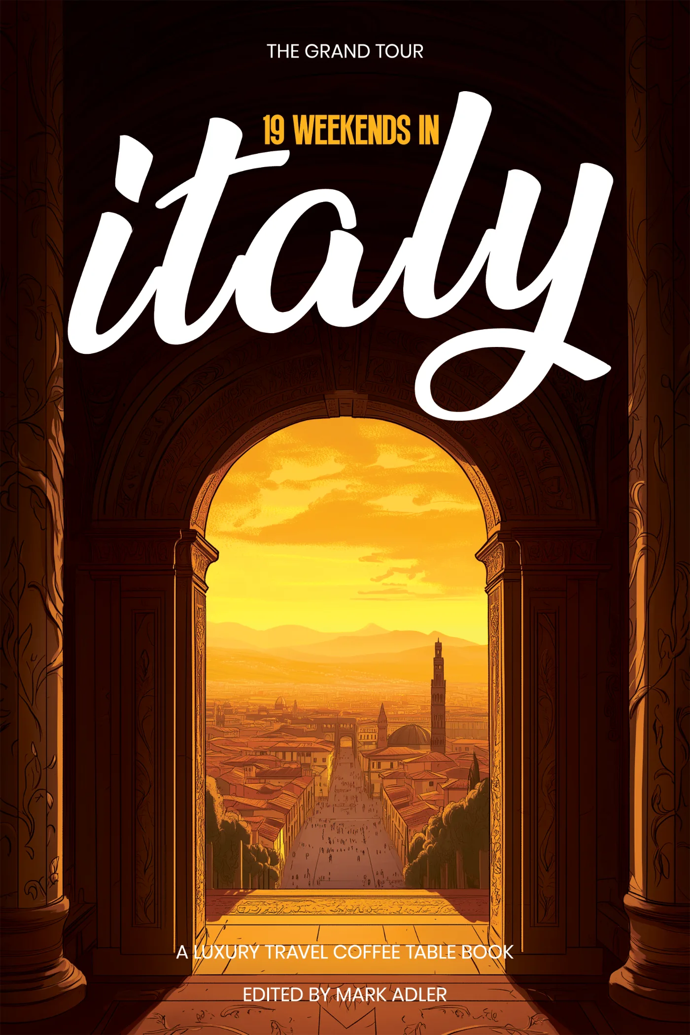 Book cover design sample for a self-published author