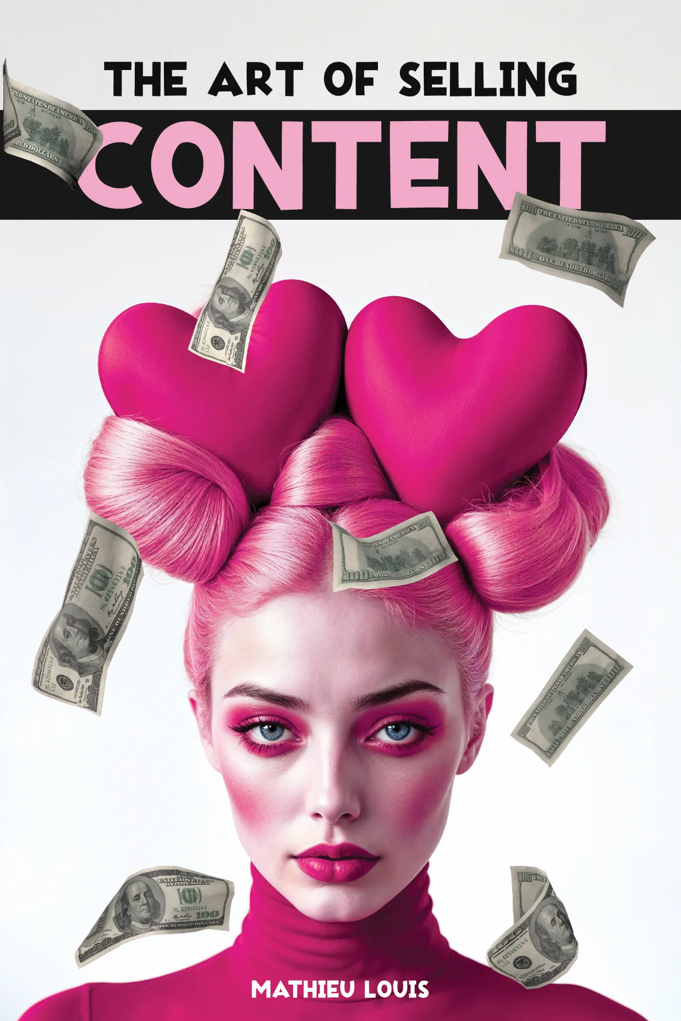 Book cover design sample for a self-published author