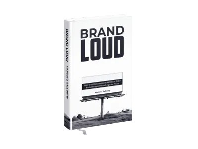 Brand Loud hardcover mockup
